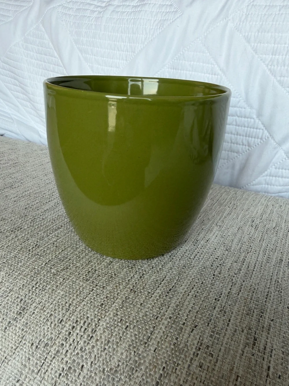 Green Ceramic Planter Pot